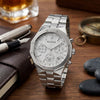 Bulova Precisionist Chronograph  Silver Stainless Steel Bracelet