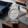 Bulova Precisionist Chronograph  Silver Stainless Steel Bracelet