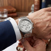 Bulova Precisionist Chronograph  Silver Stainless Steel Bracelet