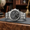 Bulova Precisionist Chronograph  Silver Stainless Steel Bracelet