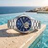 Bulova Surveyor Automatic Silver Stainless Steel Bracelet
