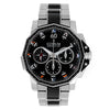 Ανδρικό Ρολόι Corum Admiral’s Cup Chronograph Μαύρο με Ατσάλινο Μπρασελέ