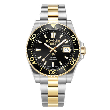 Roamer Premier Automatic Two Tone Stainless Steel Bracelet