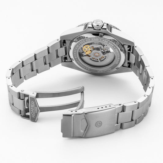 Ρολόι Ανδρικό Αυτόματο Swiss Made Skeleton Roamer 986984 41 85 20