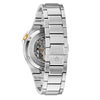 Ρολόι ανδρικό Bulova Mechanical Automatic 98A224 με μπρασελέ και μαύρο Skeleton καντράν