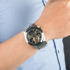 Ρολόι ανδρικό Bulova Mechanical Automatic 98A224 με μπρασελέ και μαύρο Skeleton καντράν