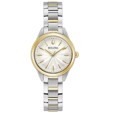 Bulova Sutton Two Tone Stainless Steel Bracelet