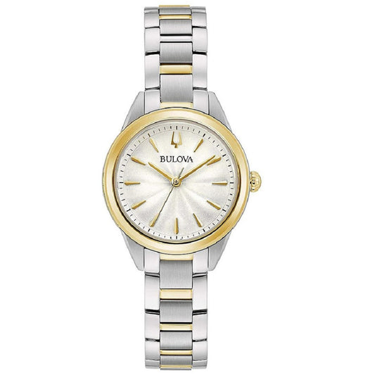 Bulova Sutton Two Tone Stainless Steel Bracelet