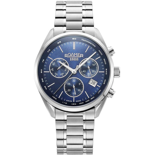 Roamer Pro Chrono Silver Stainless Steel Bracelet