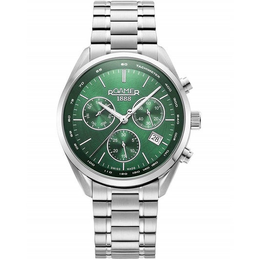 Roamer Pro Chrono Silver Stainless Steel Bracelet