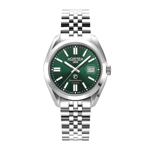 Roamer Montalbano Automatic Silver Stainless Steel Bracelet