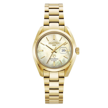 Roamer Montalbano Ladies Automatic Gold Stainless Steel Bracelet