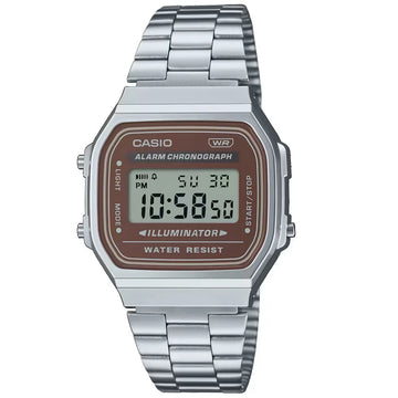CASIO Vintage Silver Stainless Steel Bracelet