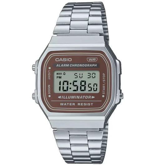 CASIO Vintage Silver Stainless Steel Bracelet