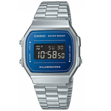 Casio Vintage Silver Stainless Steel Bracelet