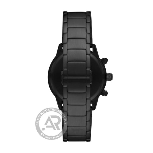 Emporio Armani Ανδρικό Ρολόι Chronograph σε Μαύρη Απόχρωση AR11242