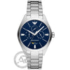 Emporio Armani Claudio Silver Stainless Steel Bracelet