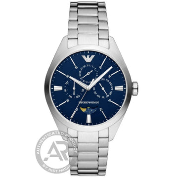 Emporio Armani Claudio Silver Stainless Steel Bracelet