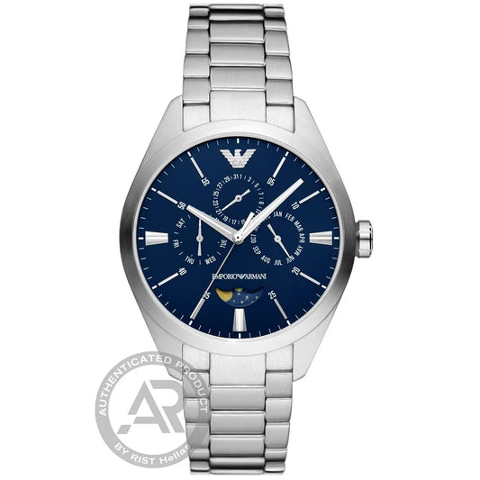 Emporio Armani Claudio Silver Stainless Steel Bracelet