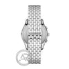 Emporio Armani Antonio Chronograph Silver Stainless Steel Bracelet