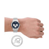 Emporio Armani Antonio Chronograph Silver Stainless Steel Bracelet