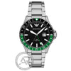 Emporio Armani World Explorer  Silver Stainless Steel Bracelet