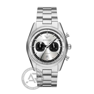 Emporio Armani Kariana Waves Silver Stainless Steel Bracelet