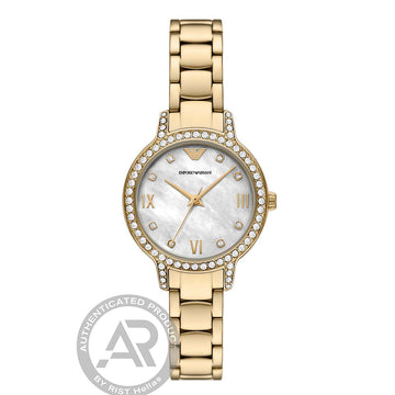 Emporio Armani Cleo Gold Stainless Steel Bracelet