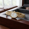 Emporio Armani Two-Hand Gold-Tone Stainless Steel Watch