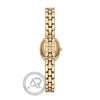 Emporio Armani Two-Hand Gold-Tone Stainless Steel Watch