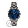 Emporio Armani Ανδρικό Ρολόι Chronograph με Μπλε Καντράν AR11729