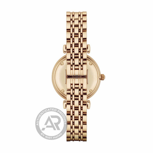 Emporio Armani Gianni T-Bar  Gold Stainless Steel Bracelet