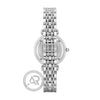 Emporio Armani Gianni T-Bar Silver Stainless Steel Bracelet