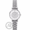 Emporio Armani Gianni T-Bar Silver Stainless Steel Bracelet