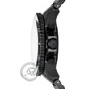 Emporio Armani Diver Chronograph  Black Stainless Steel Bracelet