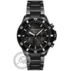 Emporio Armani Diver Chronograph  Black Stainless Steel Bracelet