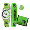 Tikkers Dinosaur BoxSet Green Fabric Strap