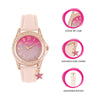 Tikkers BoxSet Crystals Pink Leather Strap