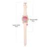 Tikkers BoxSet Crystals Pink Leather Strap