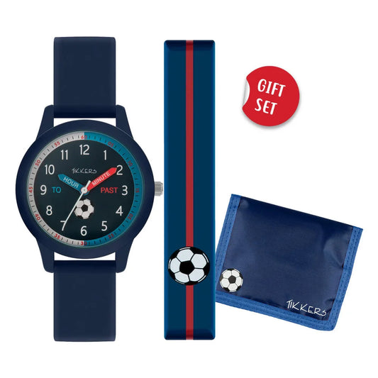 Tikkers BoxSet Blue Rubber Strap