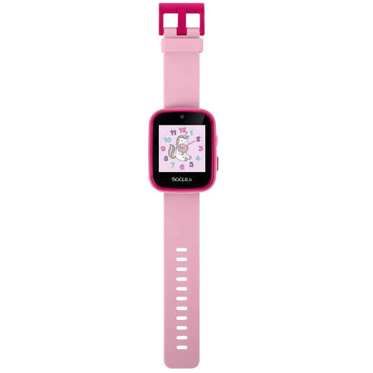 Tikkers Interactive Smartwatch Pink Rubber Strap