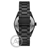 Armani Exchange Kilian Black Stainless Steel Bracelet