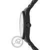 Armani Exchange Kilian Black Stainless Steel Bracelet