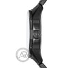 Armani Exchange Banks Black Stainless Steel Bracelet