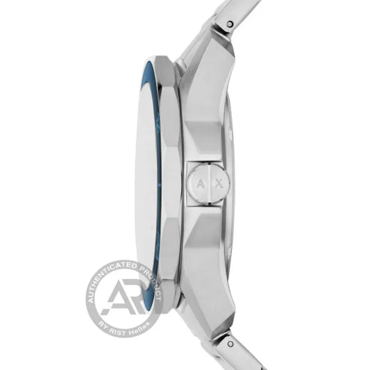 Armani Exchange Spencer Silver Stainless Steel Bracelet