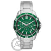 Armani Exchange Spencer Chronograph Silver Stainless Steel Bracelet