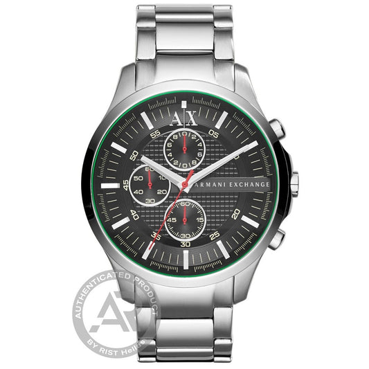 Armani Exchange Hampton Chronograph Silver Stainless Steel Bracelet