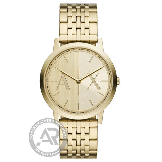 Armani Exchange Dale Gold Stainless Steel Bracelet