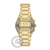 Armani Exchange Rafael Chronograph Gold Stainless Steel Bracelet
