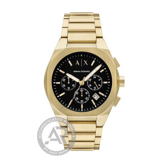 Armani Exchange Rafael Chronograph Gold Stainless Steel Bracelet